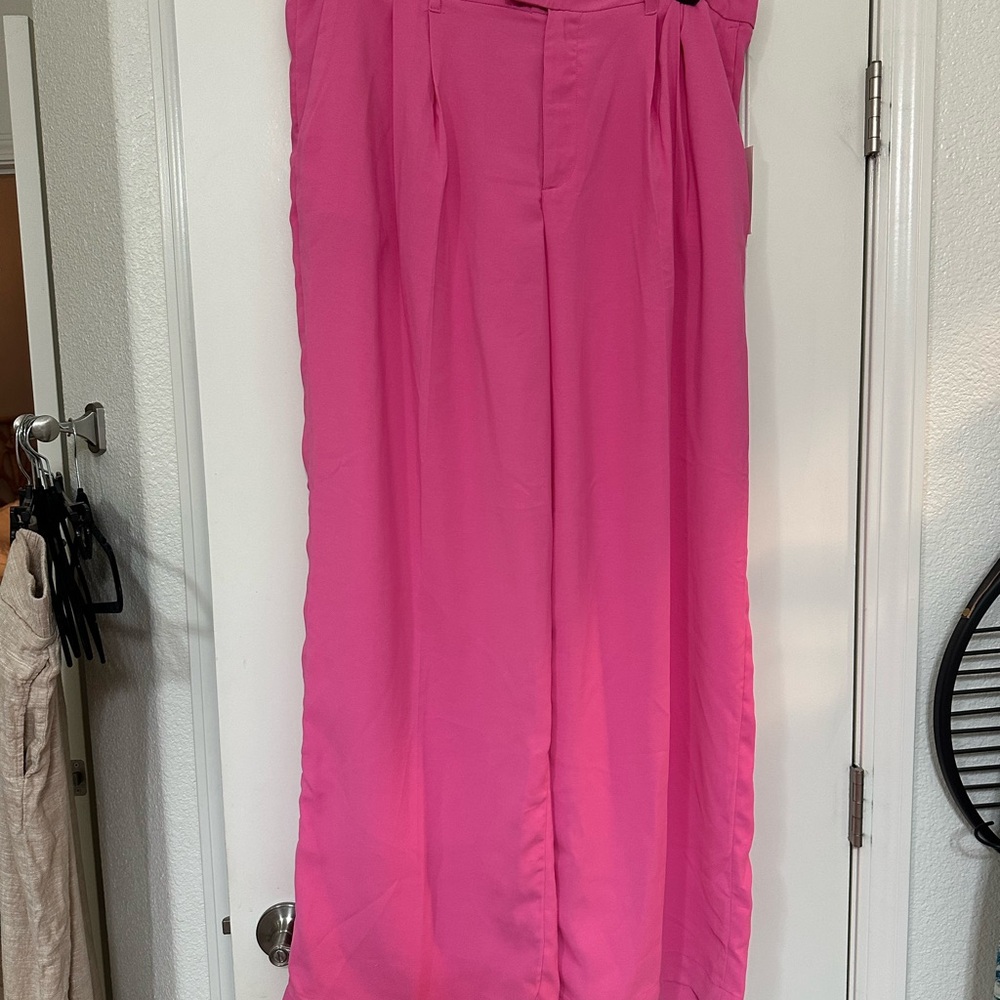 a new day Women's Wide Leg Pants - Pink
